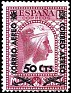 Spain 1938 Montserrat 50C S 25C Red Edifil 782